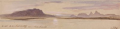 Abu Simbelin lähellä tekijältä Edward Lear
