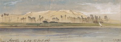Aswanin lähellä tekijältä Edward Lear