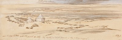 Beer El Abtin lähellä, klo 16.30, 28. maaliskuuta 1867 (23) tekijältä Edward Lear