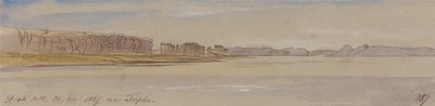 Taphan lähellä, klo 9:45, 31. tammikuuta 1867 (287) tekijältä Edward Lear
