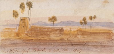 Lähellä Wady Halfeh tekijältä Edward Lear