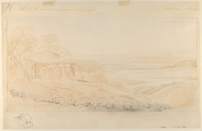 Pentedatelo, Calabria, Italia tekijältä Edward Lear