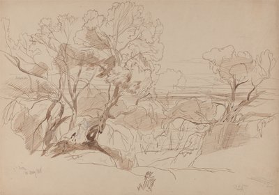 Santa Decca, Korfu, 28. toukokuuta 1848 (126) tekijältä Edward Lear