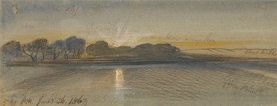 Auringonlasku Niilillä tekijältä Edward Lear