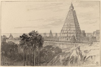 Tanjore, Intia tekijältä Edward Lear