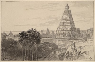 Tanjore, Intia tekijältä Edward Lear