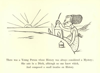 Siellä oli nuori ihminen, jonka historiaa pidettiin aina mysteerinä tekijältä Edward Lear