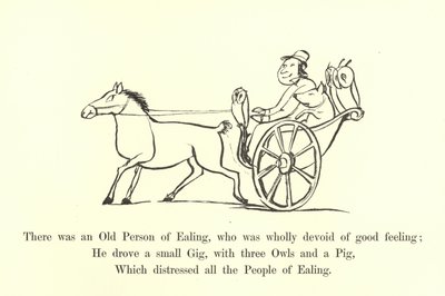 Oli eräs Ealingin vanhus, joka oli täysin vailla hyviä tunteita. tekijältä Edward Lear