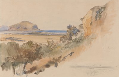 Näkymä Palermon läheltä tekijältä Edward Lear