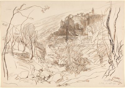 Näkymä Cerianasta tekijältä Edward Lear