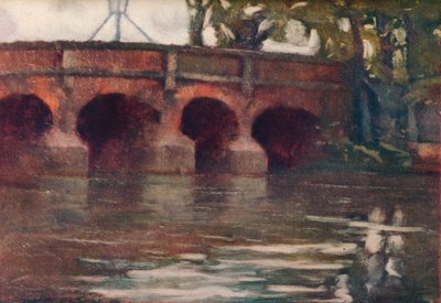 Silta, vuodelta 1911 tekijältä Edward Leslie Badham