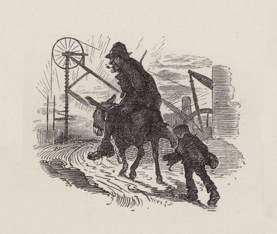 Kuvitus Charles Kingsleyn vesivauvoille (kaiverrus) tekijältä Edward Linley (after) Sambourne