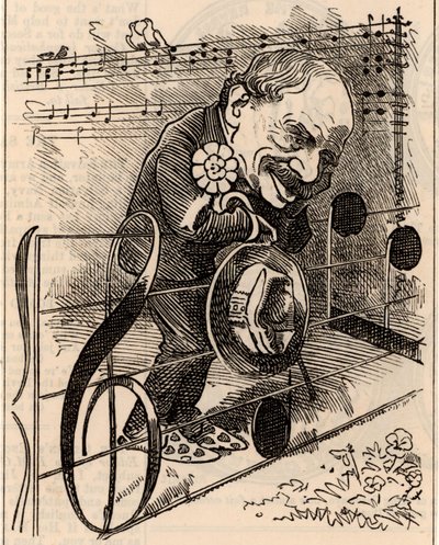 Sarjakuva Julius Benedictistä tekijältä Edward Linley Sambourne