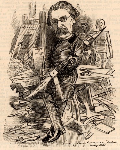 Henry Thompson (1820-1904) tekijältä Edward Linley Sambourne