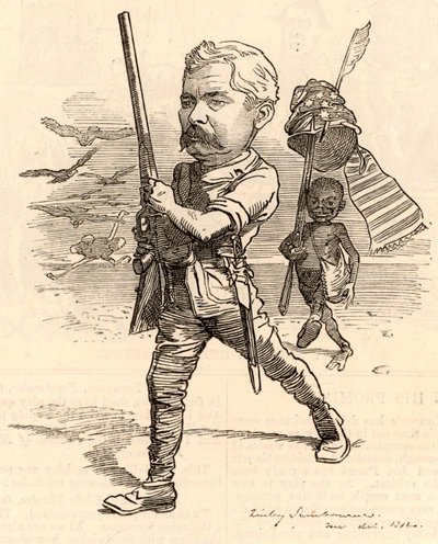 Kuvitus Henry Morton Stanleyn kanssa tekijältä Edward Linley Sambourne