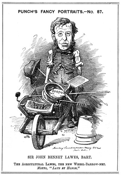 John Bennett Lawes, englantilainen maanviljelijä, 1882. tekijältä Edward Linley Sambourne