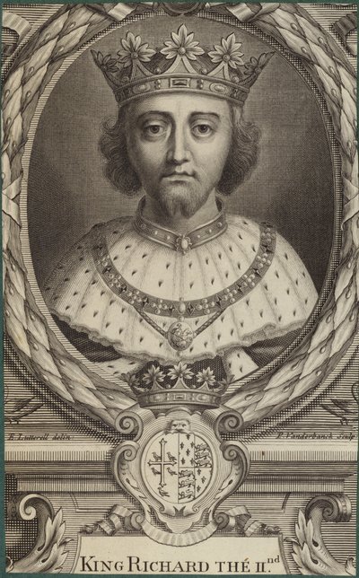 Englannin kuninkaan Richard II:n muotokuva tekijältä Edward Lutterell