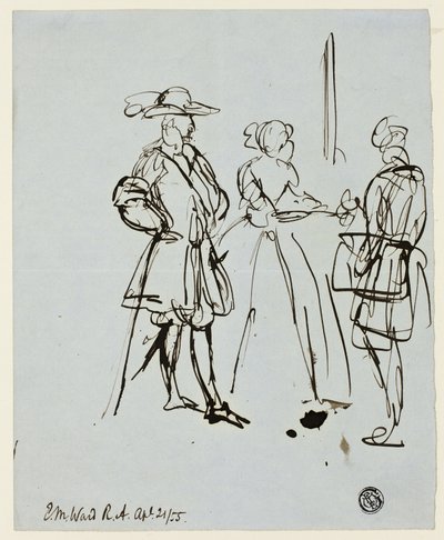 Kolme figuuria tekijältä Edward Matthew Ward
