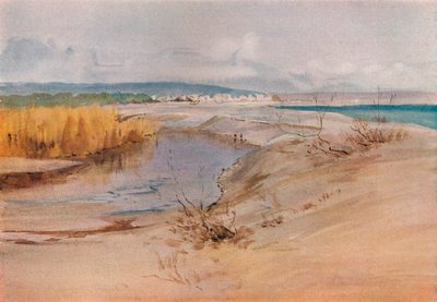 Näkymä Cagnesiin, c1899 tekijältä Edward Millington Synge