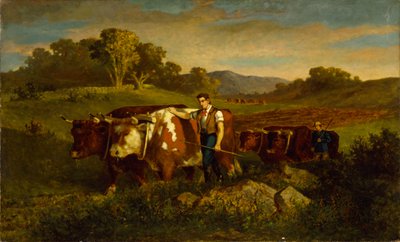 Paimentolaiset lehmien kanssa tekijältä Edward Mitchell Bannister