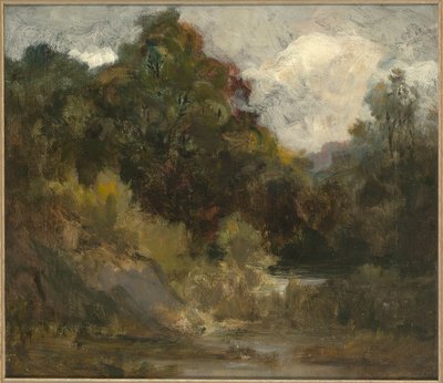 Maisema (puut) tekijältä Edward Mitchell Bannister