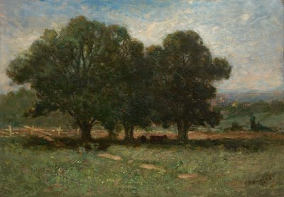 Maisema, 1899. tekijältä Edward Mitchell Bannister