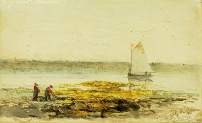 Aamu rannalla, 1892. tekijältä Edward Mitchell Bannister