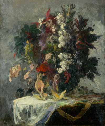 Nimetön (kukka-asetelma) tekijältä Edward Mitchell Bannister