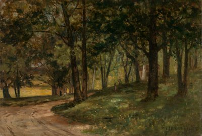 Nimetön maisema puita, n.d. tekijältä Edward Mitchell Bannister
