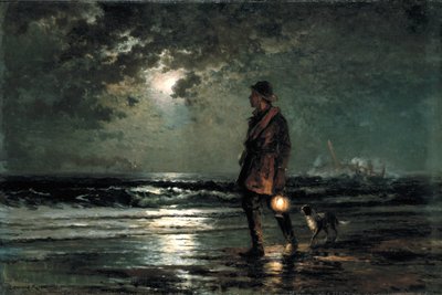 Life Saving Patrol, n. 1893. tekijältä Edward Moran