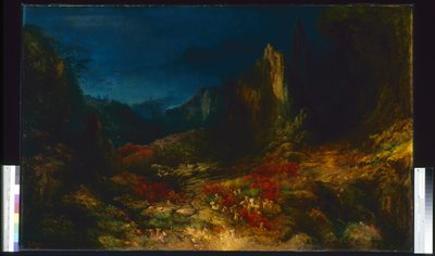 The Valley In The Sea (öljy kankaalle) tekijältä Edward Moran