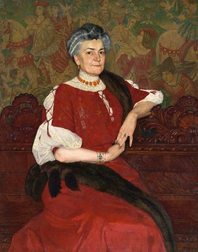 Muotokuva rouva Herse tekijältä Edward Okun