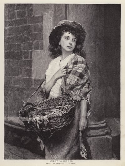 Makea laventeli (litho) tekijältä Edward Patry
