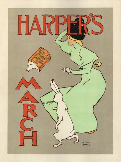 Harpers maaliskuu, 1894 tekijältä Edward Penfield