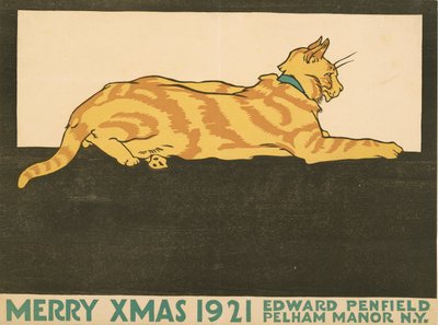 Hyvää joulua, 1921 tekijältä Edward Penfield