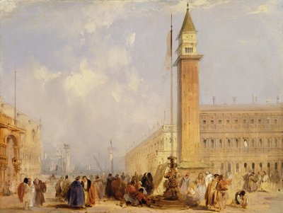 Piazzetta, Venetsia (öljy aluksella) tekijältä Edward Pritchett