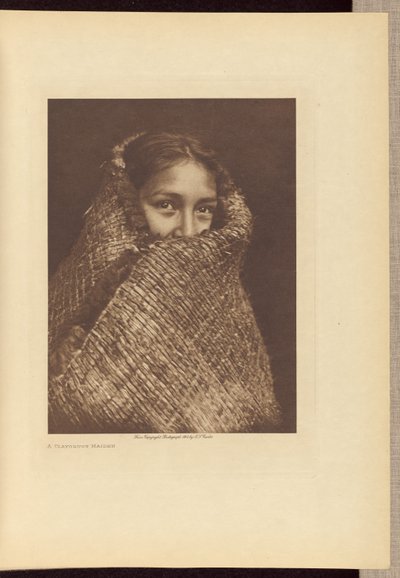 Clayoquot-neito tekijältä Edward S. Curtis