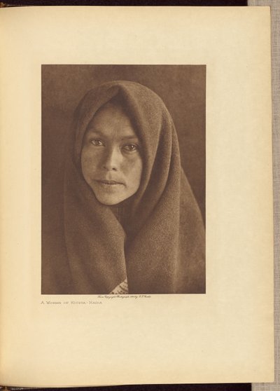 Kiustan nainen - Haida tekijältä Edward S. Curtis