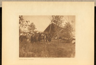 Eläintanssi - Cheyenne tekijältä Edward S. Curtis