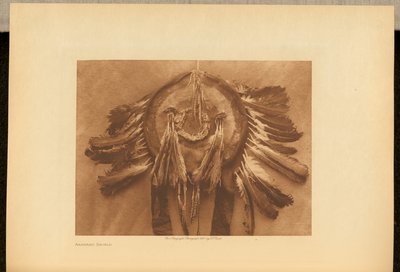 Arapaho-Schild tekijältä Edward S. Curtis