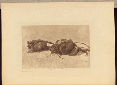 Buffalo-kivet - Piegan tekijältä Edward S. Curtis