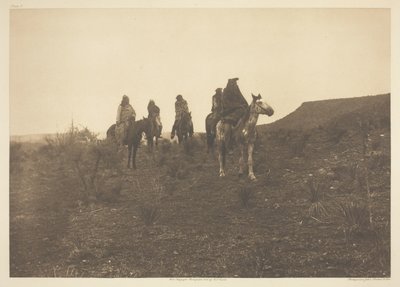 Desert Rovers - Apache tekijältä Edward S. Curtis