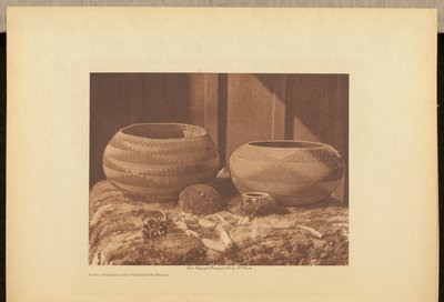 Pomo-korit ja magnesiittihelmet tekijältä Edward S. Curtis
