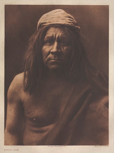 Salkku II, laatta 57 / Mohaven päällikkö tekijältä Edward S. Curtis