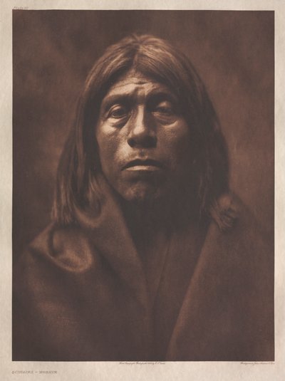 Salkku II, levy 60 / Quniáika-Mohave tekijältä Edward S. Curtis