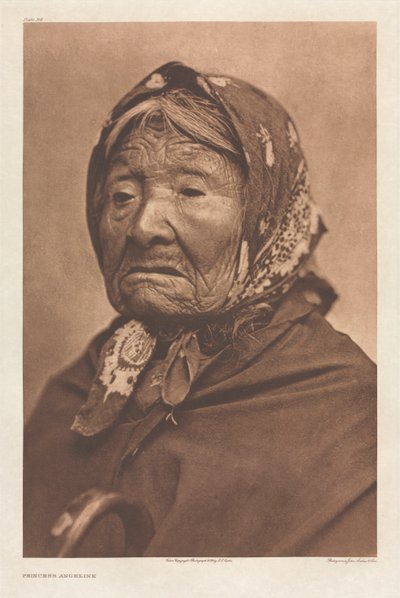 Portfolio IX, levy 314: Prinsessa Angeline tekijältä Edward S. Curtis
