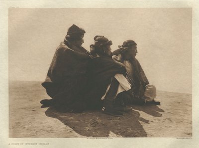 Salkku I, levy 36: Navaho tekijältä Edward S. Curtis
