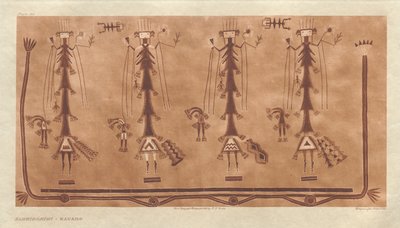 Salkku I, levy 39: Alhkidókihi-Navaho tekijältä Edward S. Curtis