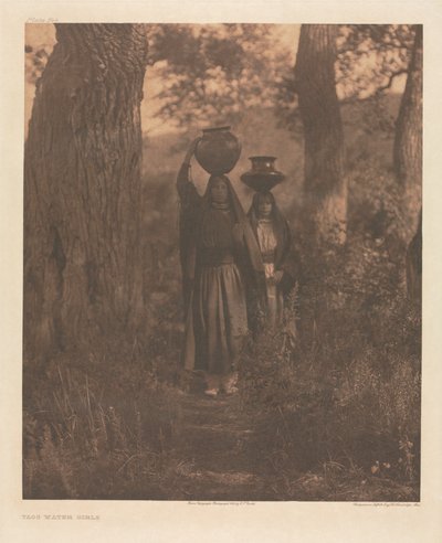 Salkku XVI, kuviot 544-579. tekijältä Edward S. Curtis