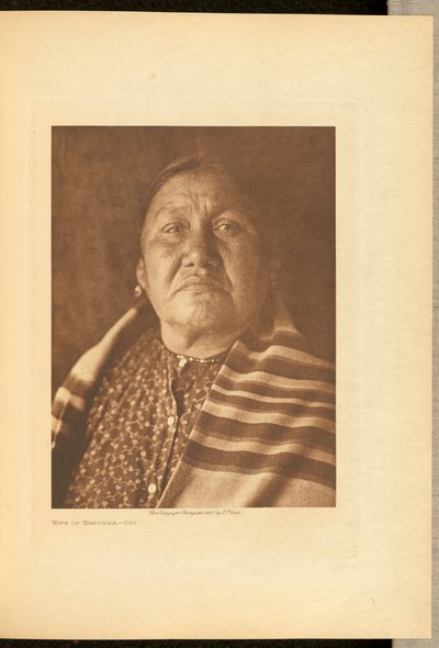 Wakóndan vaimo - Oto tekijältä Edward S. Curtis